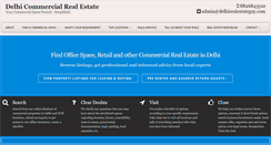 Desktop Screenshot of delhirealestateguy.com