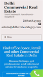 Mobile Screenshot of delhirealestateguy.com